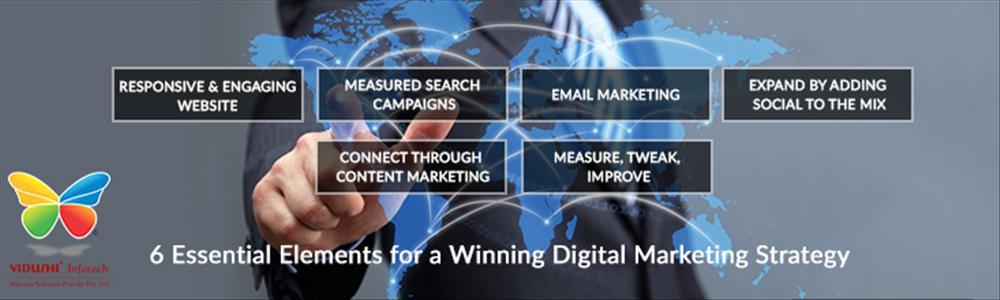 Make your Digital Marketing Strategy Successfully by Leveraging these 6 Essential Elements